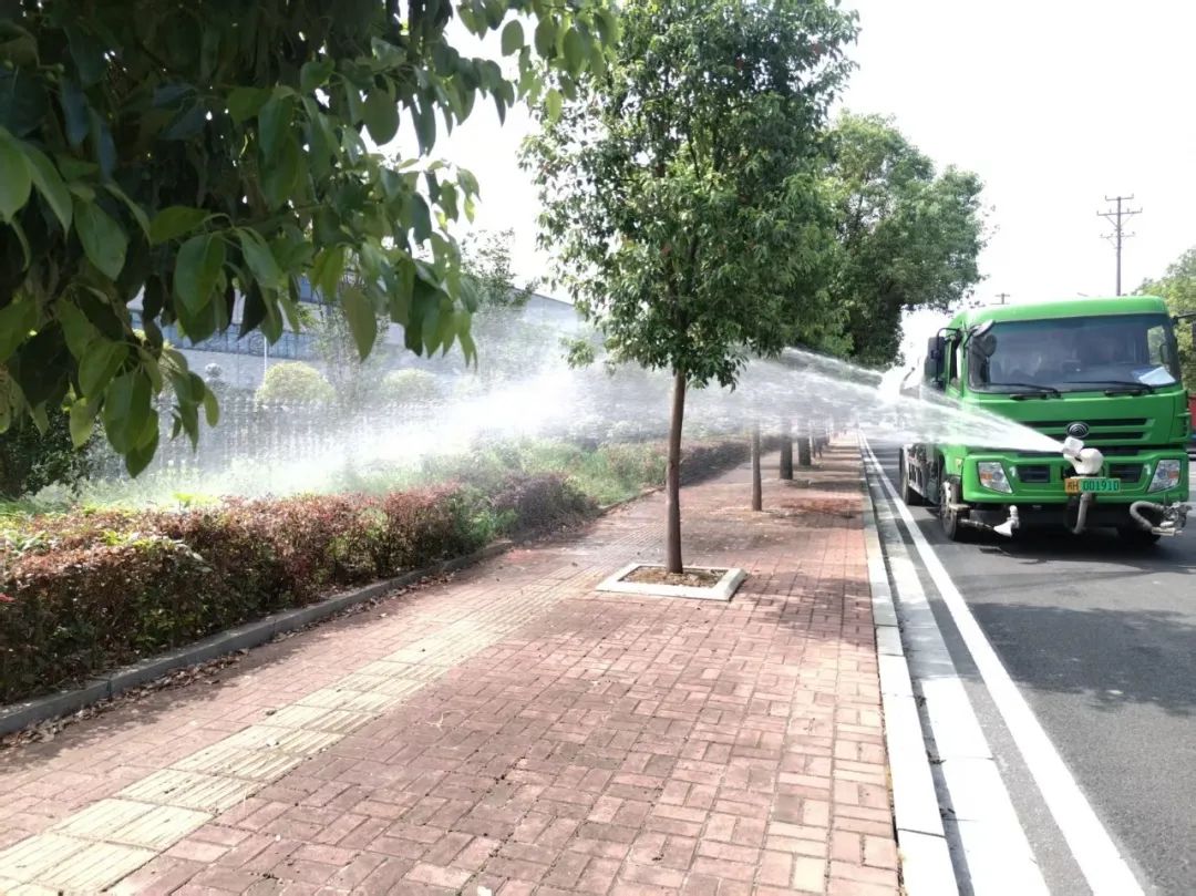 资阳区多措并举应对高温 “烤”验 全力守护城市绿荫