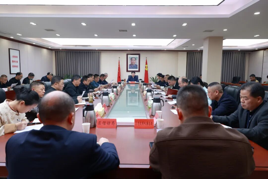 资阳区召开全区信访工作调度会议
