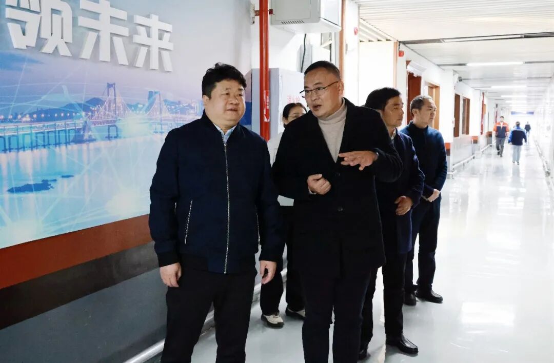 鼓干劲 启新程！区委书记付振南调研企业复工复产情况