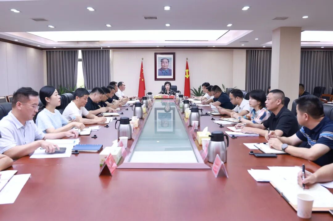 林红华主持召开资阳区经济运行和“企业服务年”工作调度会